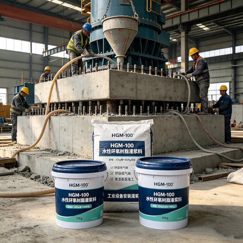靖安HGM-100水性环氧树酯灌浆料